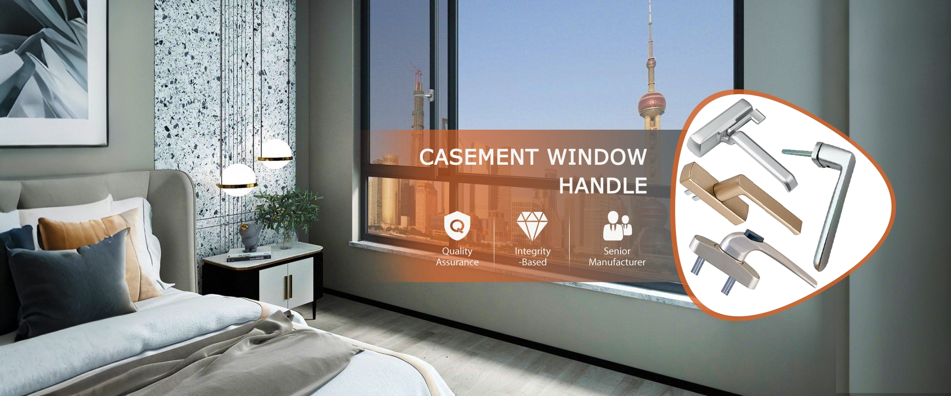 गुणवत्ता वाली खिड़की हैंडल फैक्ट्री